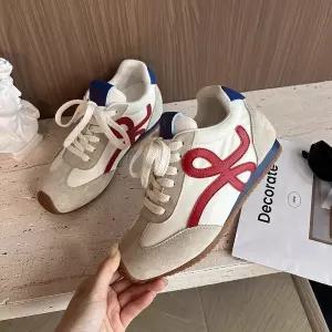 여자 캔버스화 슈즈 소가죽 키높이 빈티지 리얼 BE5