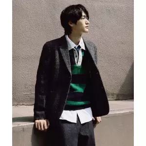 매장정품 빈폴 BEANPOLE MEN 로바트 트위드 체크 재킷 애쉬 BC5911C154 227399