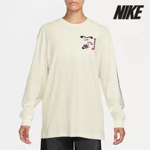 [나이키][세일] 나이키 여성용 티셔츠/ IF0804-133/ 우먼스 조던 플라이트 오버사이즈 긴팔 티셔츠