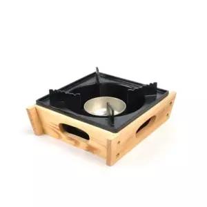 사각 우드 워머 중형 알콜다이 찜기 버너