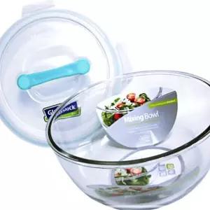 삼광유리 4000ml 밀폐용기 보관 글라스락 통 반찬통 김치통 학교 NWADDA5C29