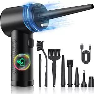 휴대용 에어 펌프 미지아 전동 MJCQB06QW 휴대성