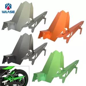 WAASE 리어 펜더 리핏 플레이트 머드가드 타이어 휠 허거 머드 스플래시 가드 페어링 가와사키 닌자 250 40