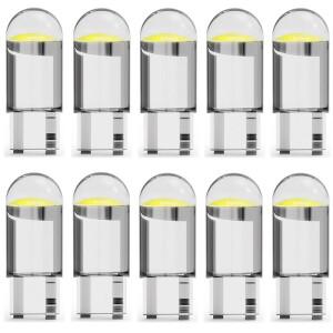 41020X T10 W5W 168 501 2825 COB LED 자동차 웨지 주차 조명 측면 도어 전구 악기 램프 번호판 빛 12V