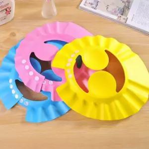 아기 어린이 목욕 샴푸캡 KC인증 머리 보호 헤어캡