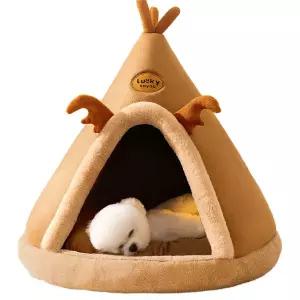 예쁜강아지집 하우스 숨숨집 동굴 개집 겨울 강아지집 애견