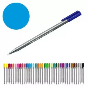 컬러라이너펜 0.3mm 사무용필기구 하늘색