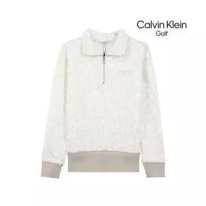 매장정품 캘빈클라인 골프 여성 하프집업 긴팔티셔츠 CA2TL240412 1411216