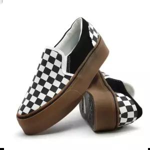 여성방한화 여성용 통굽슬립온 키높이 운동화 10대 20대 패션