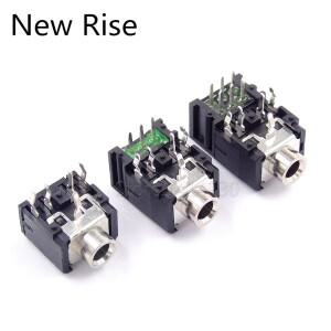 10PCS PJ-306 3.5mm 여성용 오디오 커넥터 5핀8핀11핀 DIP 스테레오 헤드폰 잭