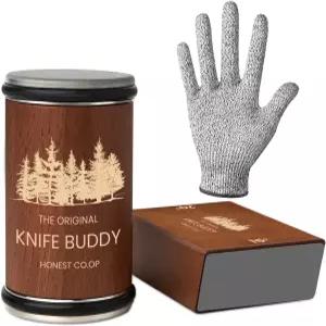 정직한 협동조합 롤링 나이프 샤프너 키트 다이아몬드 및 세라믹 디스크가 포함된 자기 도구 정밀한