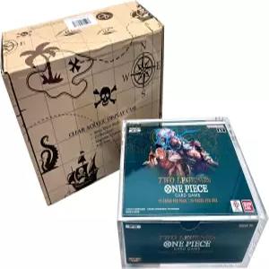 TCG 원피스 부스터 박스 미국 버전용 프리미엄 클리어 아크릴 디스플레이 케이스