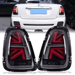 BMW 호환 미니 소형 쿠퍼 R56 R57 R58 R59 LCI 2007-2013 JCW 유니온 잭  브레이크 역방향 턴 신호 램프 용