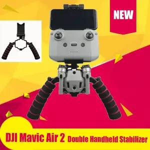 드론 박스 가방 하드케이스 더블 핸드 헬드 짐벌 카메라 촬영 스태빌라이저 브래킷 DJI MAVIC Air 2 2S 드