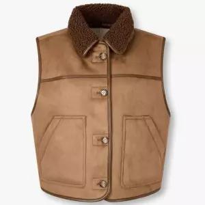 스튜디오 톰보이 신세틱 리버시블 무스탕 베스트 9105461110 845455