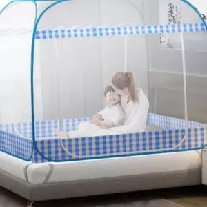 H99 원터치 사각 모기장 텐트 대형 침대 야외 접이식