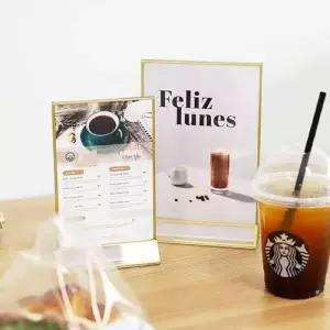 인테리어액자 가족사진 카페 메뉴판 POP전시 프레임 아크릴 액자 중