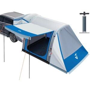 공기 주입식 펌프가 장착된 조이투투스 SUV 텐트 30 넓은 공간 6인용 가족 캠핑용 이지 셋업 이중 사용 또는 2개의 어닝이 캠핑 더블 도어 카밴에 적합
