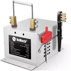 ROMECH 30W 전기 로프 커터 핫 나이프 열 블레이드 브레이드 패브릭 웨빙 벨트 리본용 벤치 마운트 절단