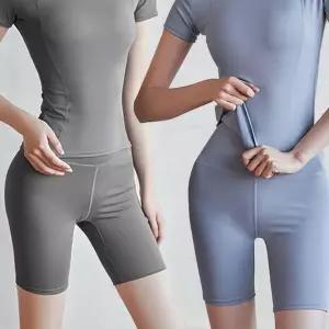 여성 요가복 힐라 테스 반바지 레깅스 슬림핏 5부 유발 밴드 스타킹 팬츠 여자 니삭스