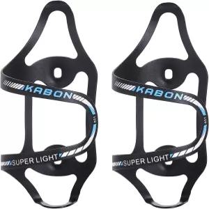 카본 자전거 물병 홀더 경량 합금 알루미늄 사이드 로드 케이지 브래킷 - 2pcs