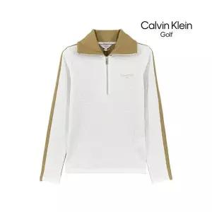 매장정품 캘빈클라인 골프 여성 자카드 믹스 긴팔티셔츠 CA2TL230106 1443512