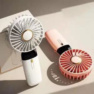 led 충전식 선풍기 무선 미니 손선풍기 3컬러 목걸이 받침대포함