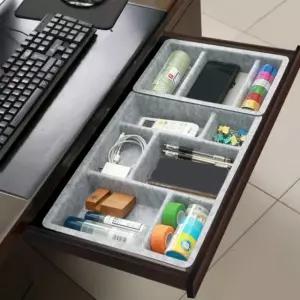 트레이 서랍 정리함 칸막이 수납 펠트 6칸 다용도 (WFK2FGK)