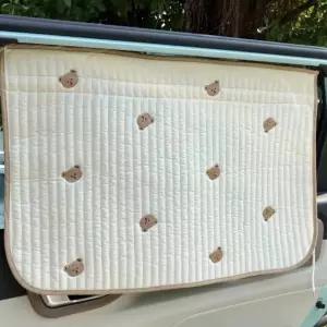 아기차량 경차햇빛가리개 자동차 암막커튼 곰