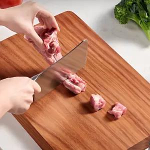 대형 원목도마 우드 원목 사각 업소용 감성