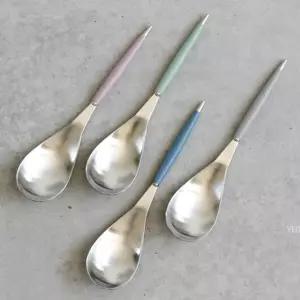 부페스푼 스텐 우동스푼 볼넓은 숟가락 조리용 간보기 스푼