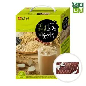 (수제선물포장) 담터 마가들어간15곡 미숫가루 40스틱/영양미숫가루 사무실미숫가루 후식미숫가루