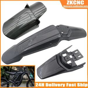 바이크 오토바이 프론트 리어 호환 휠 머드 가드 펜더 세그웨이 X260 용 Surron Light Bee X & S 전기 자전