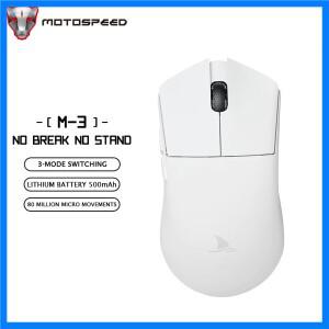 Motospeed Darmoshark M3 Bluetooth 무선 게임용 마우스 26000 인치 당 점 PAM3395 광학 센서 컴퓨터 오피