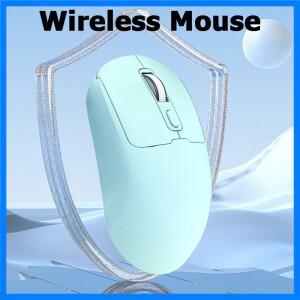 충전식 2.4G/블루투스 무선 마우스 4 색 ipad 컴퓨터 게임 키보드 용 자동 게이머 마우스 고정밀 마우스