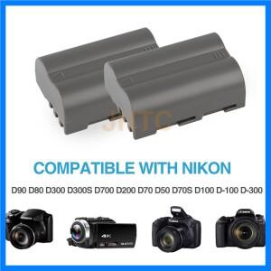 1500mAh EN EL3e 배터리 ENEL3e EN-EL3e 니콘 ENEL3E EN EL3E D30 D50 D70 D90 D70S D300 EL3E 카메라 배터