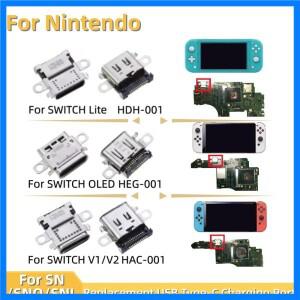 스위치/스위치 라이트/OLED용 Nintendo 스위치 교체용 USB Type-C 충전 포트용 5-10개