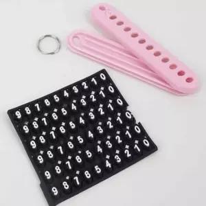 열쇠고리 차키 키링 연락처열쇠고리 핸드폰 전화 번호 표시 연락처고리