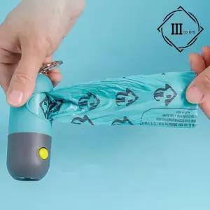 애견 산책 배변처리 비닐 봉투 보관함 리필통 휴대용