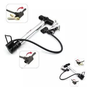 바람 넣기 자전거공기주입기 지요펌프 튜브 다용도 자물쇠 에어 휴대용