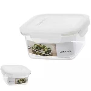 뮤 반찬통 냉장고 트라이탄 1P 사각 밀폐용기 락앤락 930ml