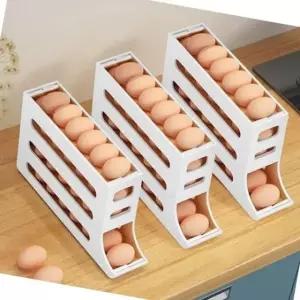 계란 보관함 자동 디스펜서 30구 가정용 수납통 (WFJ4YU9)