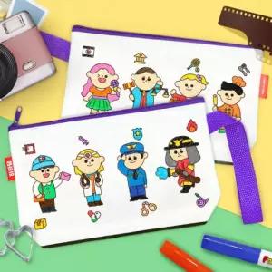 필통 미술 파우치 신상품 장래컬러링 만들기 인기제품 수업 체험 진로