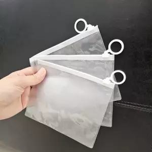 휴대용 슬라이드 지퍼백 1P 소프트 16x13 고리 여행