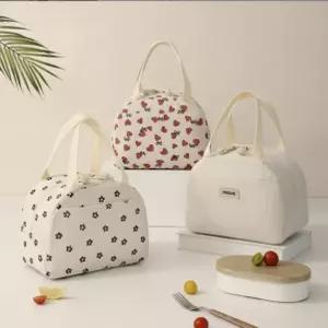 추천템 보냉가방 미니가방 보온도시락 가방 도시락가방 보냉백 코듀로이 보온주머니 코듀로이 신상