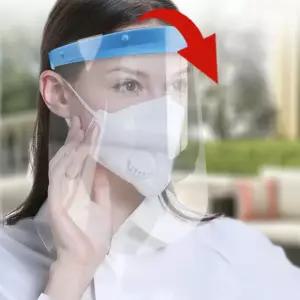 얼굴 추천제품 페이스 쉴드 마스크 회전헤드 보호대 플라스틱 투명 안면 가림막 인기