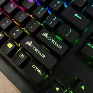 Corsair K70k65RGB K95 LUX 키보드에 적합한 투명 ABS 풀 세트 키캡