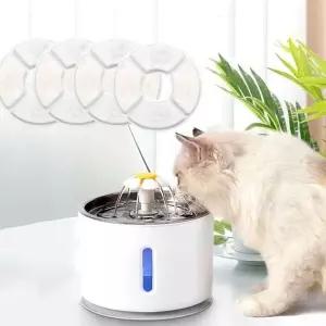 4개입 정수기 고양이 리필 급수기 반려묘급수관리종이