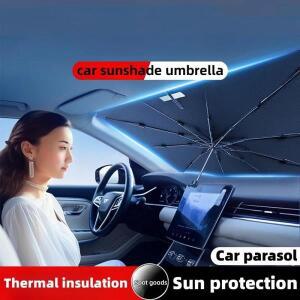 자동차 창문 가림막 Car Sunshade Umbrella Windshield Folding Front Parasol Type Sun For Window Summer