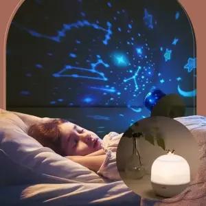 20곡 무드등 별자리 360도회전 오르골 필름 프로젝터